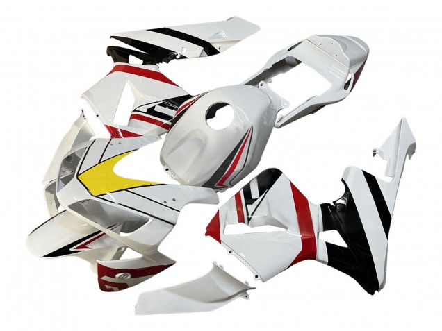 Lojas Carenagens Moto Honda CBR600RR 2003-2004 - Branco Vermelho Amarelo Preto