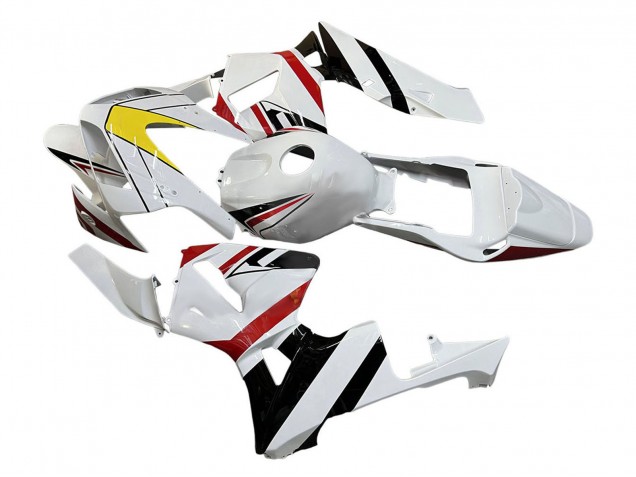 Lojas Carenagens Moto Honda CBR600RR 2003-2004 - Branco Vermelho Amarelo Preto