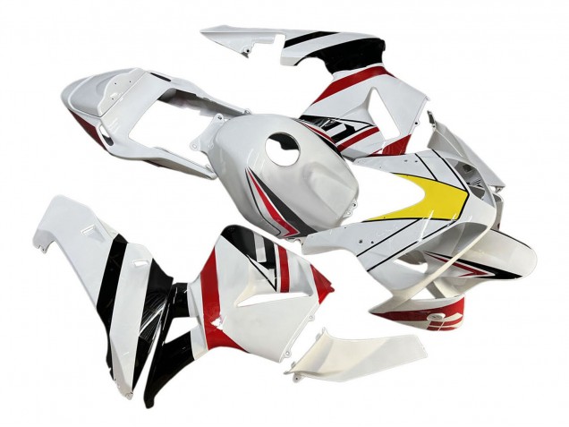 Lojas Carenagens Moto Honda CBR600RR 2003-2004 - Branco Vermelho Amarelo Preto