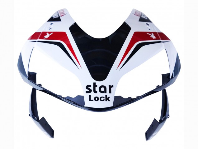 Lojas Carenagens Moto Honda CBR600RR 2003-2004 - Branco Vermelho Preto Brilhante DENSO Rimont