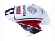 Lojas Carenagens Moto Honda CBR600RR 2003-2004 - Branco Vermelho Preto Brilhante DENSO Rimont