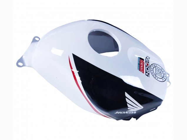 Lojas Carenagens Moto Honda CBR600RR 2003-2004 - Branco Vermelho Preto Brilhante DENSO Rimont