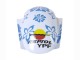 Lojas Carenagens Moto Honda CBR600RR 2003-2004 - Branco Azul Vermelho Nastro Azzurro 46
