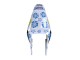 Lojas Carenagens Moto Honda CBR600RR 2003-2004 - Branco Azul Vermelho Nastro Azzurro 46