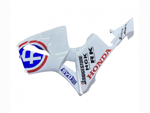 Lojas Carenagens Moto Honda CBR600RR 2003-2004 - Branco Vermelho Azul