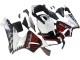 Lojas Carenagens Moto Honda CBR600RR 2003-2004 - Branco Vermelho Preto Brilhante Monstro
