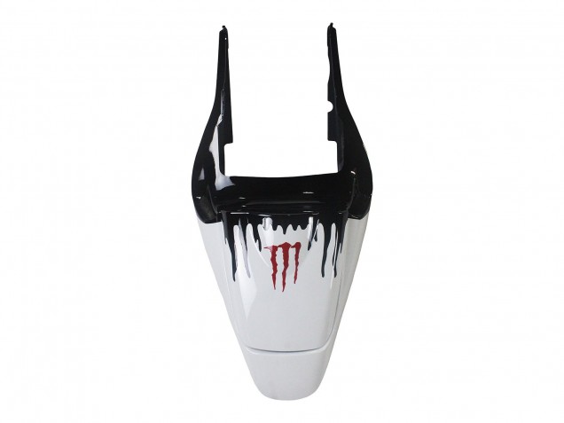 Lojas Carenagens Moto Honda CBR600RR 2003-2004 - Branco Vermelho Preto Brilhante Monstro