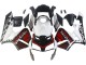 Lojas Carenagens Moto Honda CBR600RR 2003-2004 - Branco Vermelho Preto Brilhante Monstro