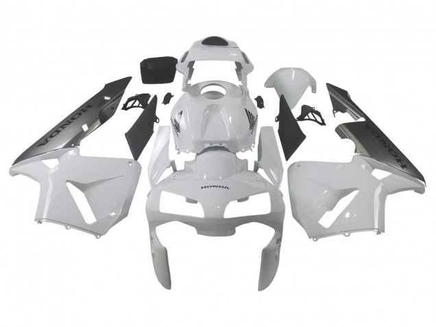Lojas Carenagem Moto Honda CBR600RR 2003-2004 - Prata Branco