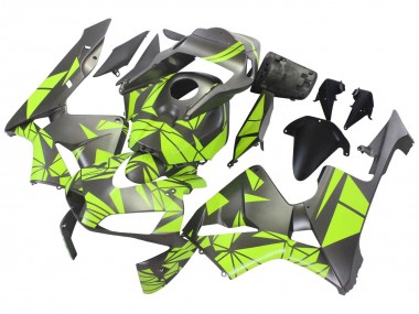 Lojas Carenagens Moto Honda CBR600RR 2003-2004 - Amarelo Preto Fosco