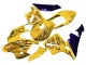 Lojas Carenagens Moto Honda CBR600RR 2003-2004 - Amarelo Preto Chama