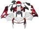 Lojas Kits Carenagem Moto Honda CBR600RR 2005-2006 - Vermelho Branco Preto