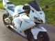 Lojas Carenagens Moto Honda CBR600RR 2005-2006 - Branco Ouro