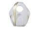 Lojas Carenagens Moto Honda CBR600RR 2005-2006 - Branco Ouro