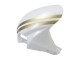 Lojas Carenagens Moto Honda CBR600RR 2005-2006 - Branco Ouro