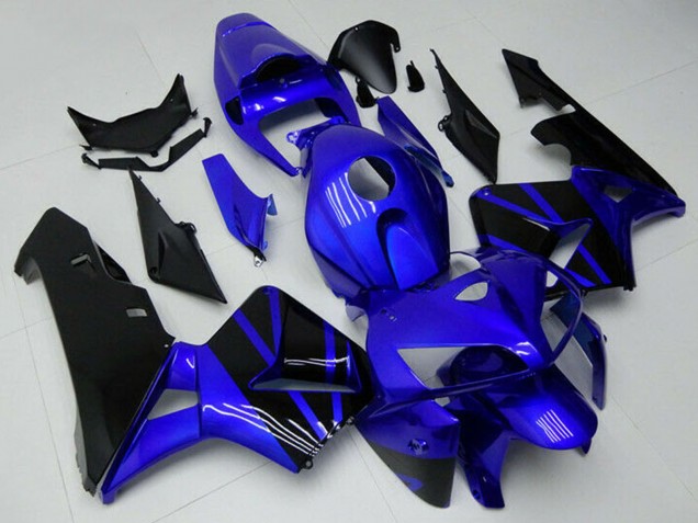 Lojas Carenagem Moto Honda CBR600RR 2005-2006 - Azul Preto