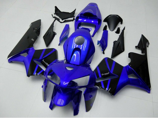 Lojas Carenagem Moto Honda CBR600RR 2005-2006 - Azul Preto