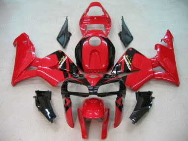 Lojas Carenagem Moto Honda CBR600RR 2005-2006 - Vermelho Preto