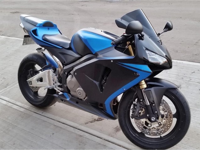 Lojas Carenagens Moto Honda CBR600RR 2005-2006 - Preto Azul