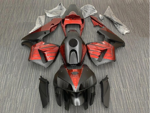 Lojas Carenagens Moto Honda CBR600RR 2005-2006 - Preto Vermelho
