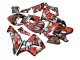Lojas Carenagens Moto Honda CBR600RR 2005-2006 - Preto Vermelho Cinzento Camouflage