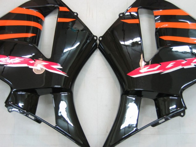 Lojas Carenagens Moto Honda CBR600RR 2005-2006 - Laranja Preto Prata