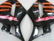 Lojas Carenagens Moto Honda CBR600RR 2005-2006 - Laranja Preto Prata