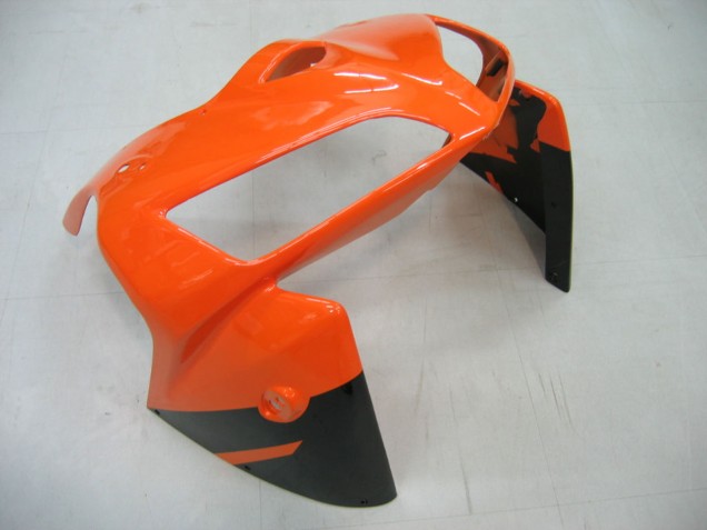 Lojas Carenagens Moto Honda CBR600RR 2005-2006 - Laranja Preto Prata