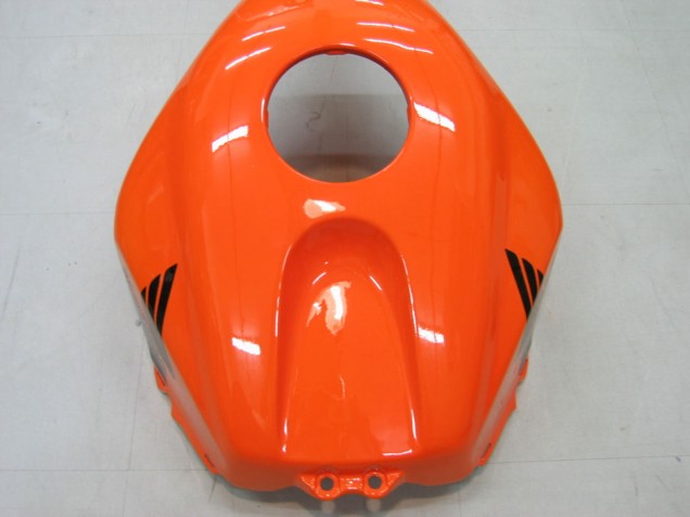 Lojas Carenagens Moto Honda CBR600RR 2005-2006 - Laranja Preto Prata