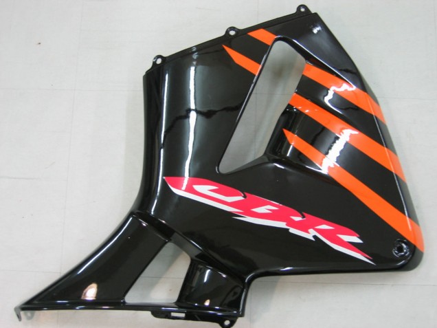 Lojas Carenagens Moto Honda CBR600RR 2005-2006 - Laranja Preto Prata