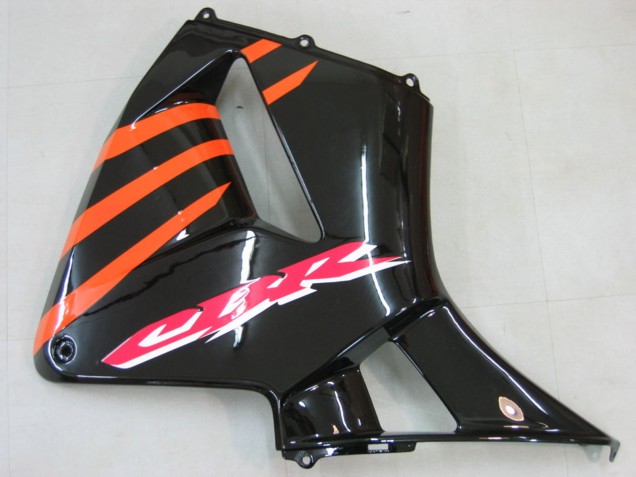 Lojas Carenagens Moto Honda CBR600RR 2005-2006 - Laranja Preto Prata