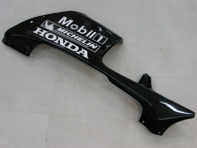 Lojas Carenagens Moto Honda CBR600RR 2005-2006 - Preto Brilhante Branco West