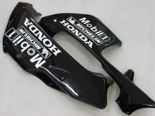 Lojas Carenagens Moto Honda CBR600RR 2005-2006 - Preto Brilhante Branco West