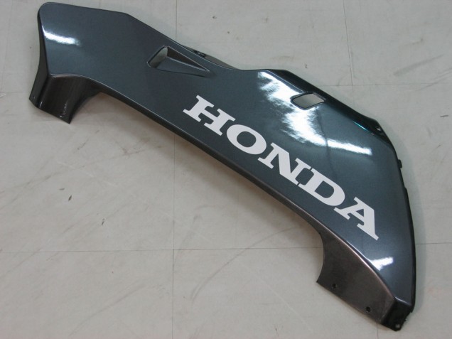 Lojas Carenagens Moto Honda CBR600RR 2005-2006 - Preto Branco Corrida