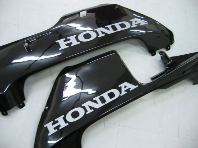 Lojas Carenagens Moto Honda CBR600RR 2005-2006 - Preto Brilhante Cinzento Chama