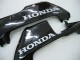 Lojas Carenagens Moto Honda CBR600RR 2005-2006 - Preto Brilhante Cinzento Chama