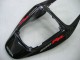 Lojas Carenagens Moto Honda CBR600RR 2005-2006 - Preto Brilhante Cinzento Chama