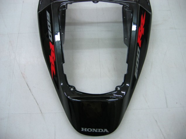 Lojas Carenagens Moto Honda CBR600RR 2005-2006 - Preto Brilhante Cinzento Chama
