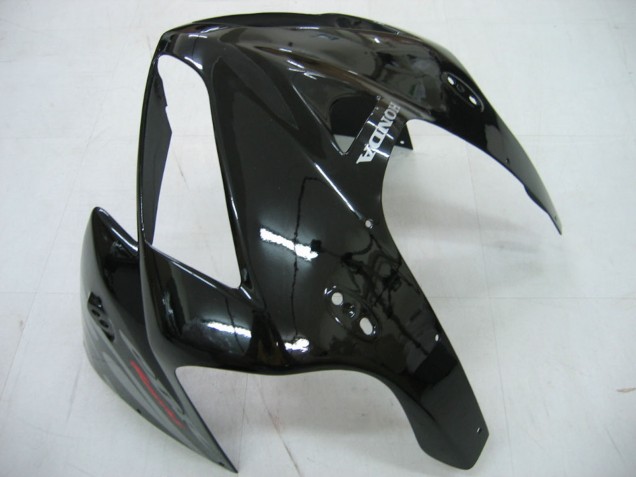 Lojas Carenagens Moto Honda CBR600RR 2005-2006 - Preto Brilhante Cinzento Chama