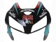 Lojas Carenagens Moto Honda CBR600RR 2005-2006 - Azul Claro Preto 35