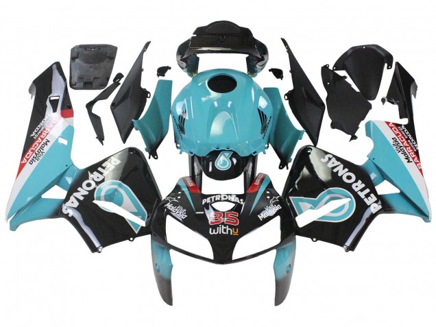 Lojas Carenagens Moto Honda CBR600RR 2005-2006 - Azul Claro Preto 35