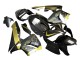 Lojas Carenagens Moto Honda CBR600RR 2005-2006 - Preto Ouro Fibra de Carbono