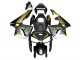 Lojas Carenagens Moto Honda CBR600RR 2005-2006 - Preto Ouro Fibra de Carbono