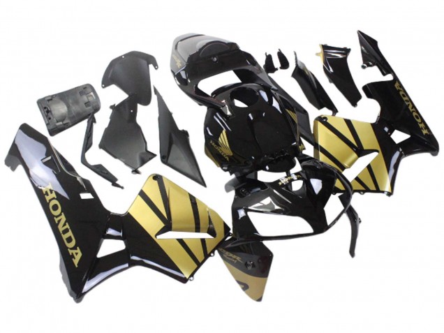 Lojas Carenagem Moto Honda CBR600RR 2005-2006 - Preto Ouro