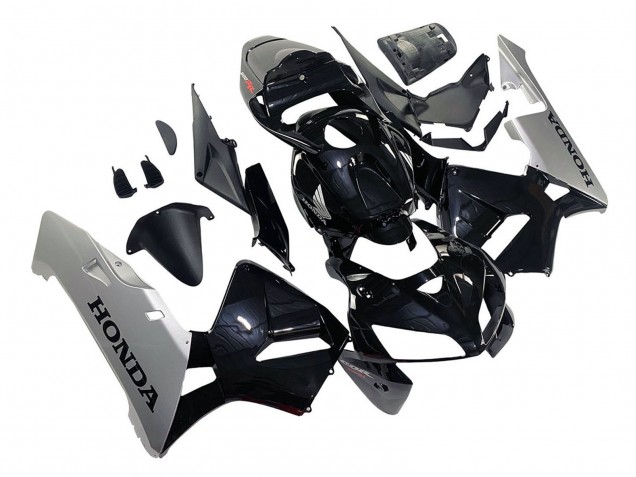 Lojas Carenagem Moto Honda CBR600RR 2005-2006 - Preto Prata