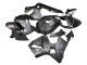 Lojas Carenagens Moto Honda CBR600RR 2005-2006 - Preto Forjado Fibra de Carbono