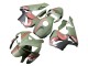 Lojas Carenagens Moto Honda CBR600RR 2005-2006 - Verde Vermelho Tubarão