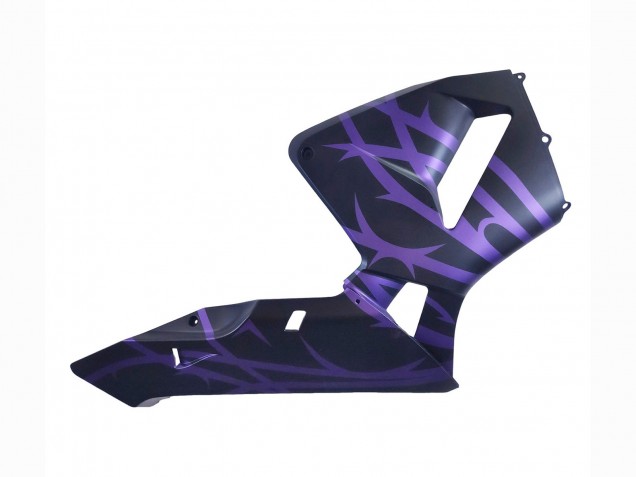 Lojas Carenagens Moto Honda CBR600RR 2005-2006 - Preto Fosco Roxo