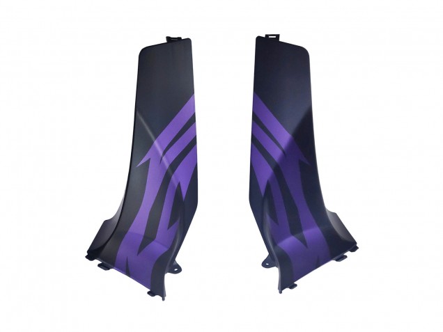 Lojas Carenagens Moto Honda CBR600RR 2005-2006 - Preto Fosco Roxo