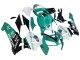 Lojas Carenagens Moto Honda CBR600RR 2005-2006 - Verde Claro Branco Preto Brilhante Joe Rocket